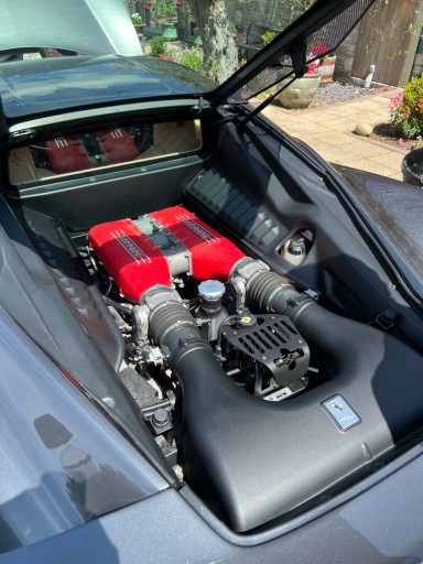 Ferrari 458 Engine Bay
